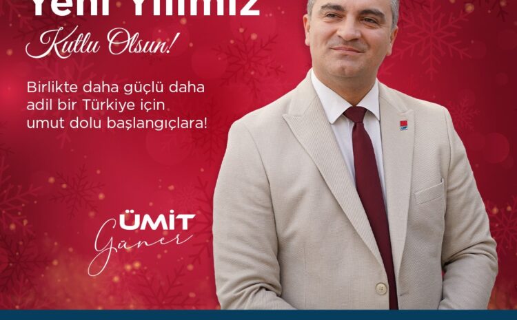  Tüm vatandaşlarımızın yeni yılını en içten dileklerimle kutlar; sağlık, huzur ve başarı dolu bir yıl geçirmeyi temenni ederim.#ümitgüner #bayraklıdaümitvar #mutluyıllar