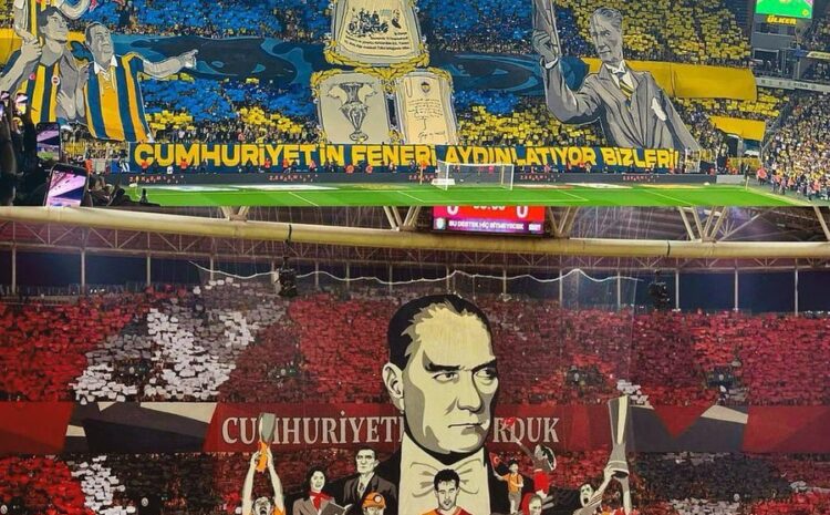  Mustafa Kemal Atatürk‘ün vazgeçilmezimiz olduğunu tüm dünyaya gösteren Atatürk’ün kulüpleri Fenerbahçe ve Galatasaray’ı canı yürekten kutluyorum.Bizim rengimiz Kırmızı – Beyaz 🇹🇷🇹🇷🇹🇷