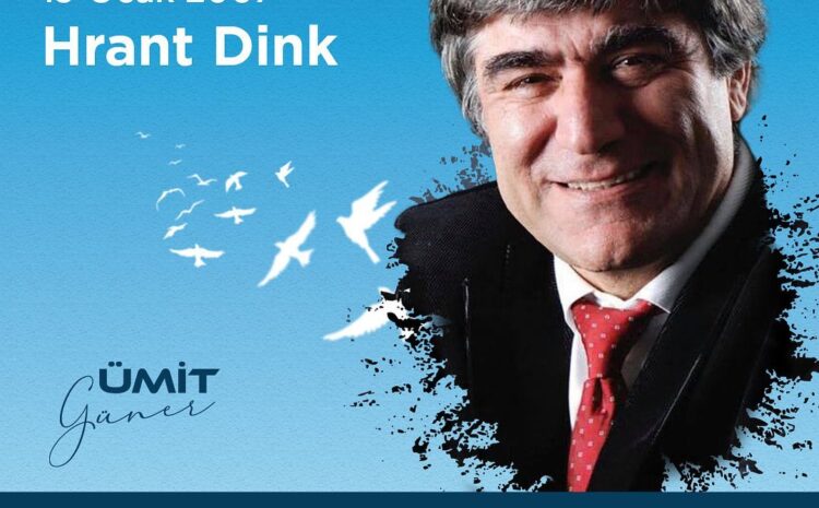  Hep birlikte yitirdiğimiz aydın, gazeteci #HrantDink’i katlinin 17. yılında saygıyla anıyoruz. Tüm gerçekleri açığa çıkarmak, sorumluları yargılamak için mücadelemizi sürdüreceğiz. Hrant Dink cinayeti asla unutulmayacak, adalet yerini bulana kadar izini takip edeceğiz.